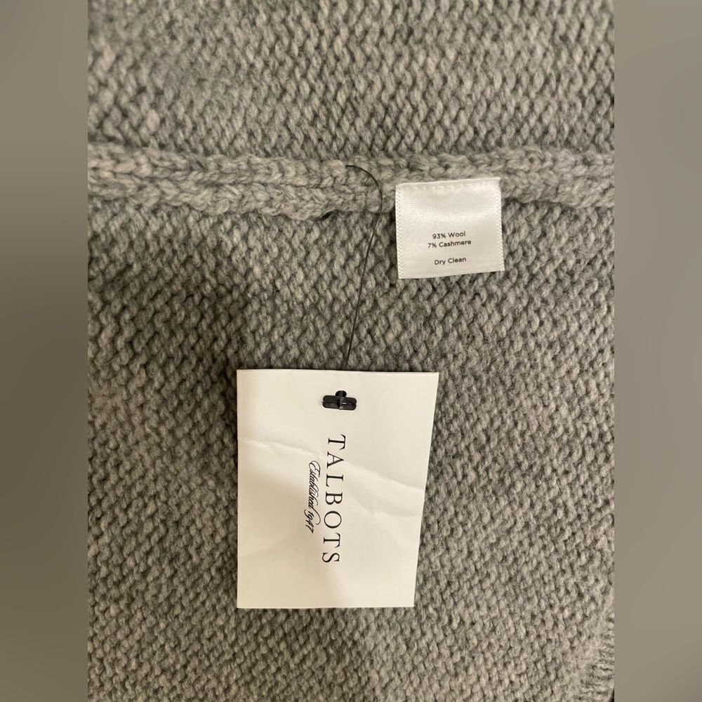 TALBOTS Wool/Cashmere Cardigan - Picture 7 of 14